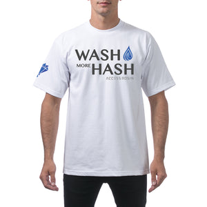 Wash More Hash - White
