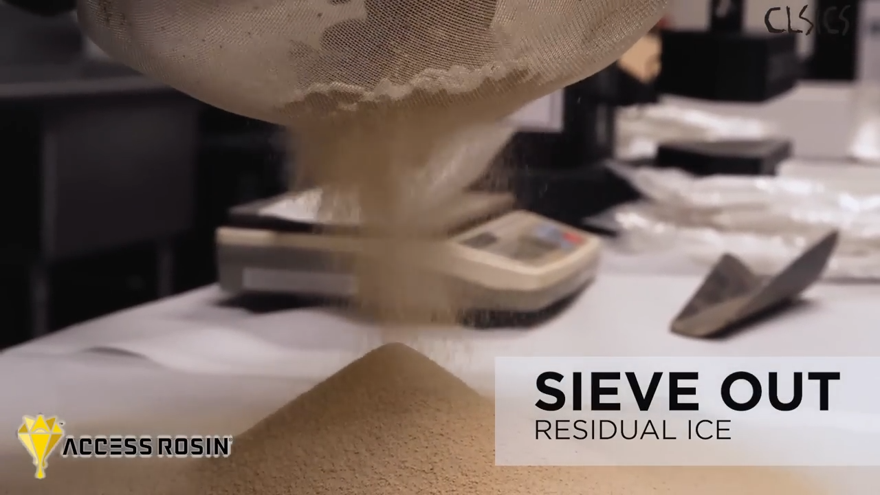 Sieve Out - Residual Ice