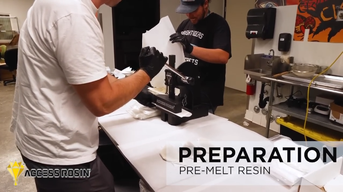 Preparation - Pre-melt resin