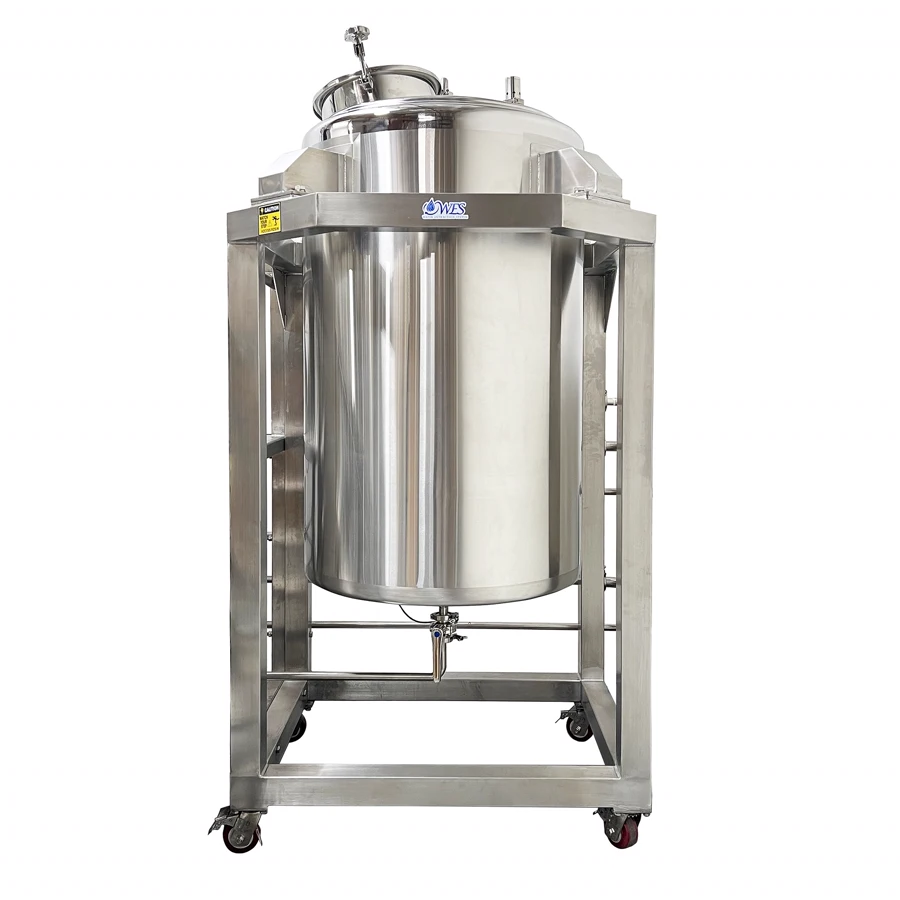 Stainless Water Tank with Frame — Access Rosin product photo