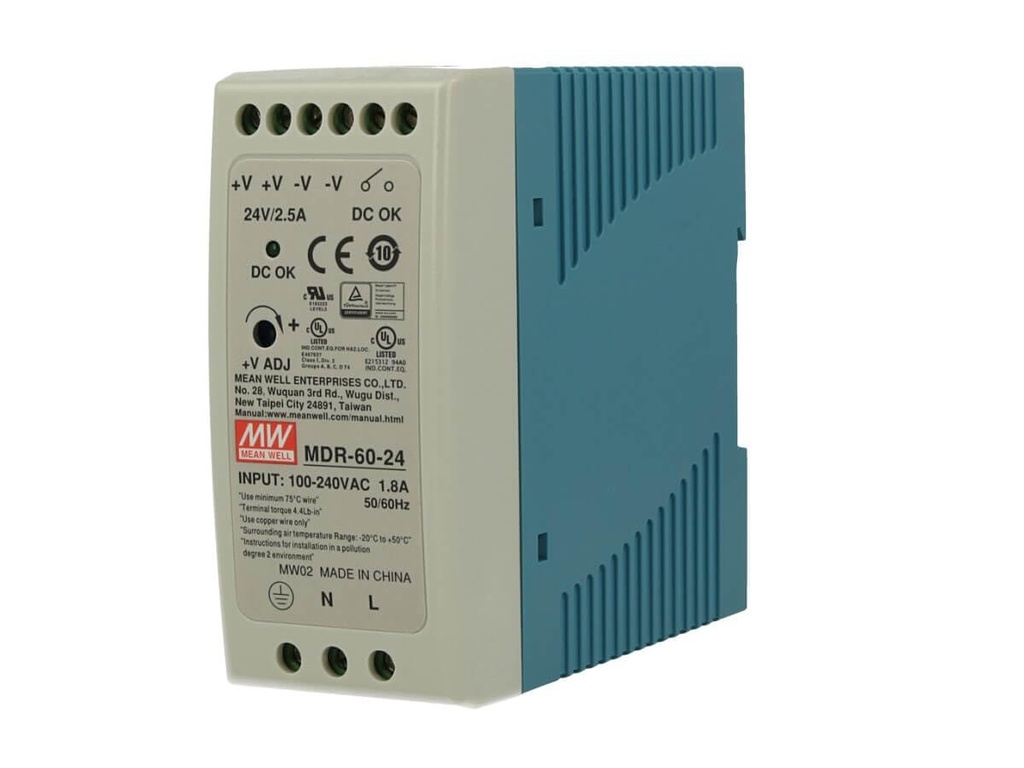 Power Supply Converter 24 V / 2.5 A 